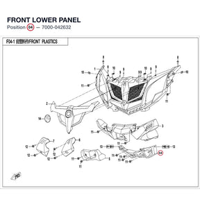 FRONT LOWER PANEL product image