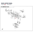 REAR UPPER PANEL product image