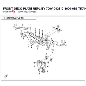 FRONT DECO PLATE REPL BY 700V-042612-1000-0B5 product image