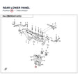 REAR LOWER PANEL product image