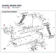 GUARD, BRAKE DISC product image