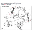 LOWER BUSHING, SHOCK ABSORBER product image