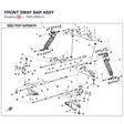 FRONT SWAY BAR ASSY product image