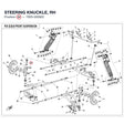 STEERING KNUCKLE, RH product image
