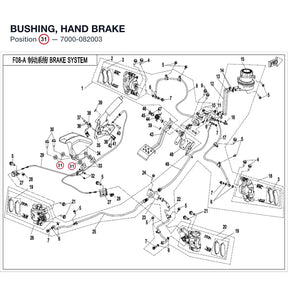 BUSHING, HAND BRAKE product image