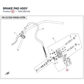 BRAKE PAD ASSY product image