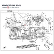 ARMREST RAIL ASSY product image