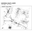 UNIVERSAL SHAFT, LOWER product image