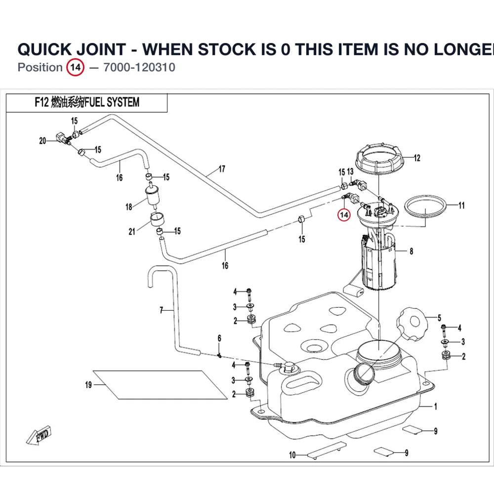 QUICK JOINT - WHEN STOCK IS 0 THIS ITEM IS NO LONGER AVAILABLE product image