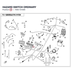 HAZARD SWITCH product image