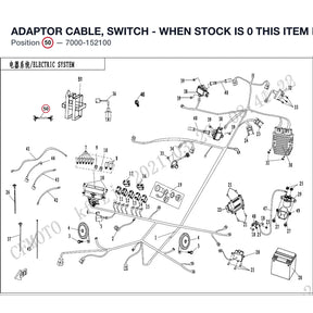 ADAPTOR CABLE, SWITCH - WHEN STOCK IS 0 THIS ITEM IS NO LONGER AVAILABLE product image