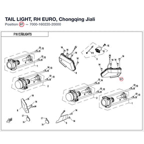 TAIL LIGHT, RH product image
