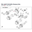 TAIL LIGHT, RH product image