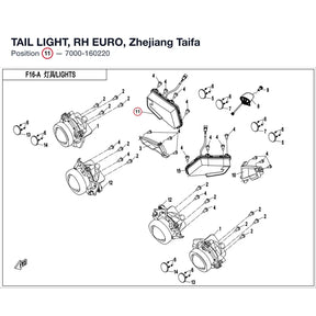 TAIL LIGHT, RH product image