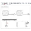 POLICE LIGHT - WHEN STOCK IS 0 THIS ITEM IS NO LONGER AVAILABLE product image