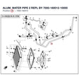 ALUM. WATER PIPE 2 REPL BY 7000-180012-10000 product image