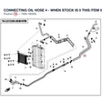 CONNECTING OIL HOSE 4 - WHEN STOCK IS 0 THIS ITEM IS NO LONGER AVAILABLE product image