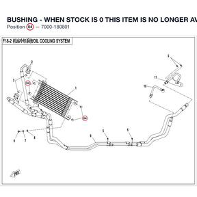 BUSHING - WHEN STOCK IS 0 THIS ITEM IS NO LONGER AVAILABLE product image