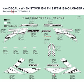 4x4 DECAL - WHEN STOCK IS 0 THIS ITEM IS NO LONGER AVAILABLE product image