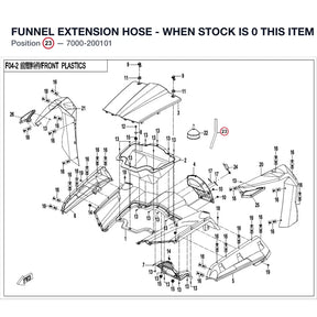 FUNNEL EXTENSION HOSE - WHEN STOCK IS 0 THIS ITEM IS NO LONGER AVAILABLE product image