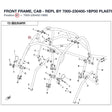 FRONT FRAME, CAB product image
