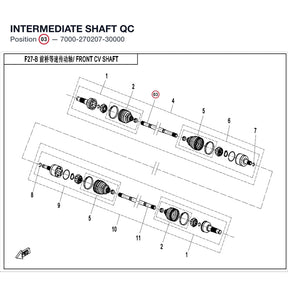 INTERMEDIATE SHAFT product image