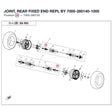 JOINT, REAR FIXED END REPL BY 7000-280140-1000 product image