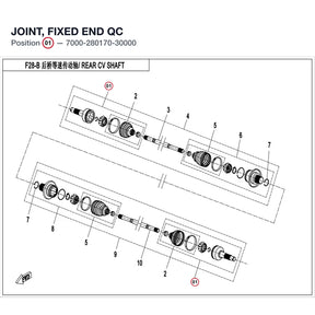 JOINT, FIXED END product image
