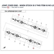 JOINT, FIXED END - WHEN STOCK IS 0 THIS ITEM IS NO LONGER AVAILABLE product image