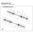 FRONT SHAFT product image