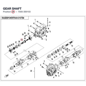 GEAR SHAFT product image