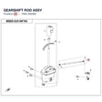 GEARSHIFT ROD ASSY product image