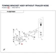 TOWING BRACKET ASSY product image
