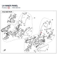 LH INNER PANEL product image