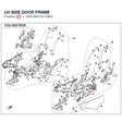 LH SIDE DOOR FRAME product image