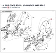 LH SIDE DOOR ASSY - NO LONGER AVAILABLE product image
