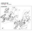LOCK KIT, RH product image