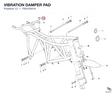VIBRATION DAMPER PAD