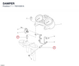 DAMPER 70010381A diagram position
