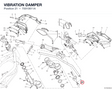 VIBRATION DAMPER 70010611A diagram position
