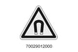SIGN ''WARNING MAGNETIC FIELD '' product image