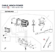 CABLE, WINCH POWER product image