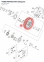 Diagram preview: TUBE PROTECTOR 18" (60710073000)