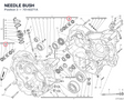 NEEDLE BUSH 70140271A diagram position