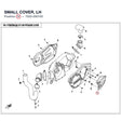 SMALL COVER, LH product image