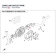 JOINT, AIR OUTLET PIPE product image