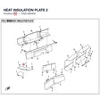 HEAT INSULATION PLATE 2 product image