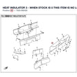 HEAT INSULATOR 3 - WHEN STOCK IS 0 THIS ITEM IS NO LONGER AVAILABLE product image