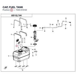 CAP, FUEL TANK product image