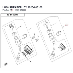 LOCK KITS REPL BY 7020-010100 product image